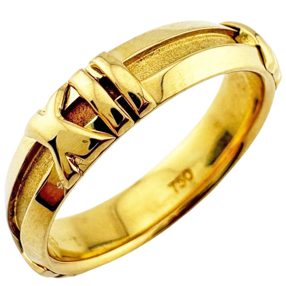 TIFFANY Jewelry - Tiffany & Co. Atlas Ring, 18K Yellow Gold, Women's Ring.